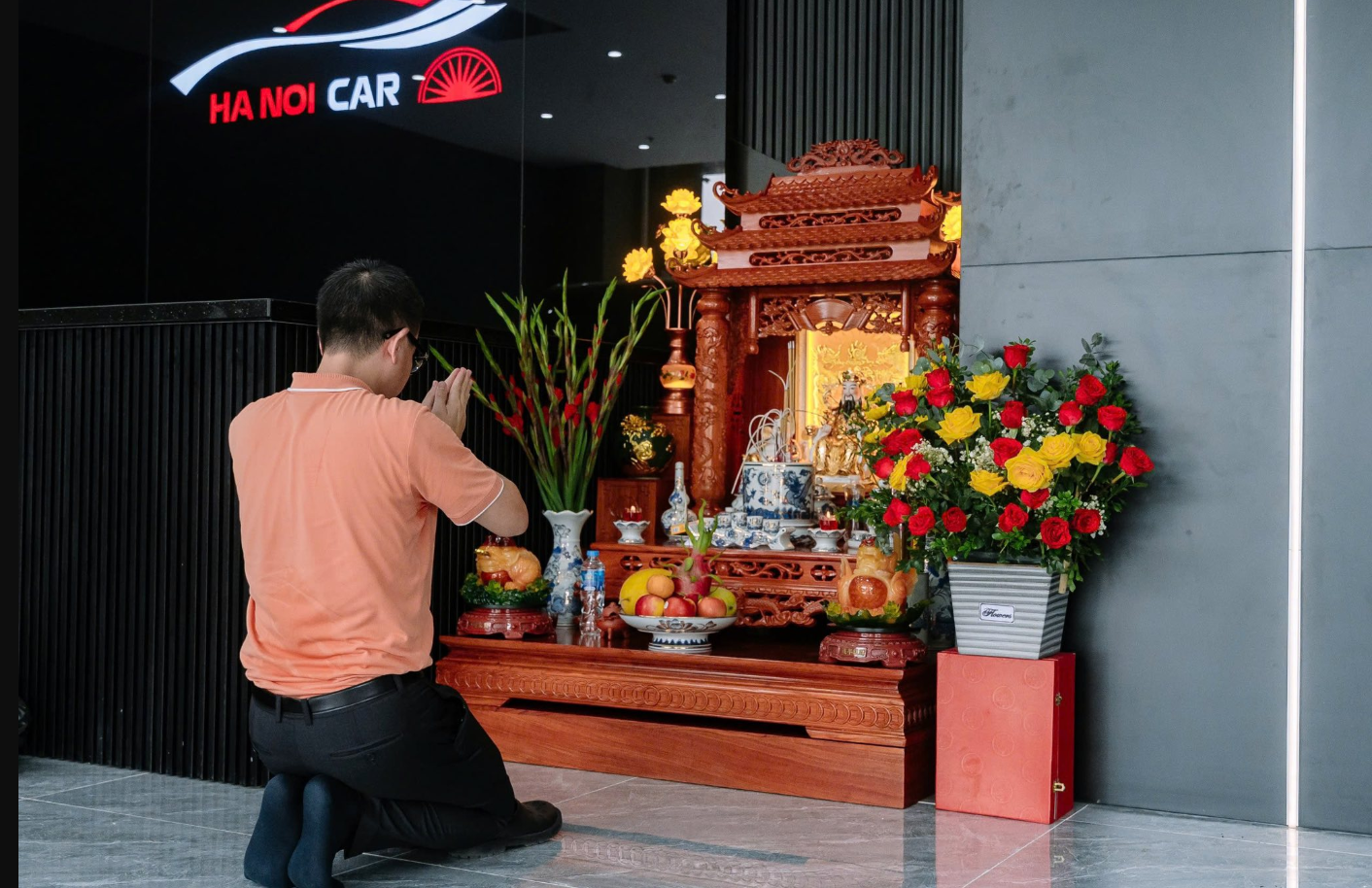 Tượng 5 ông thần tài Phúc Lộc Thọ Tài Hỷ